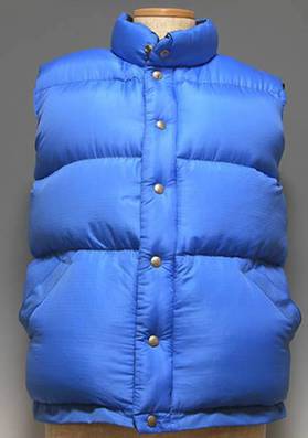 クレセントダウンワークス ダウンベスト