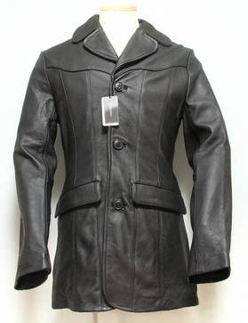 アコースティック ディアスキンレザーコート