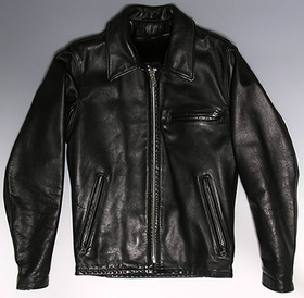 ショット 642 襟付きシングルライダース Schott