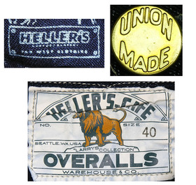 ウエアハウス へラーズカフェ カバーオール