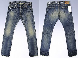 ヒステリックグラマー　ビスティスタッズデニム