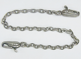 フラットヘッド　イーグルヘッド　ウォレットチェーン