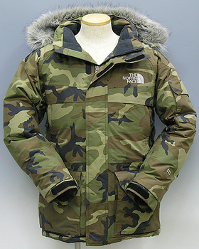 ノースフェイス 迷彩 マクマードパーカー