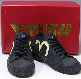エヴィス EVISU デニムスニーカー