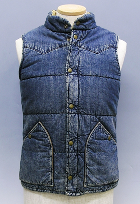CRACKER デニムベスト クラッカー