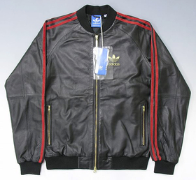 アディダス レザートラックジャケット