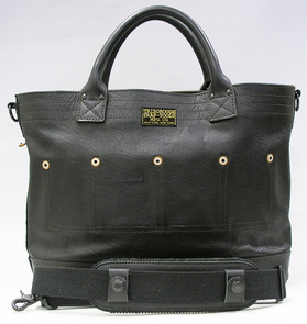 コリンボ トラッパーズキャリーオールレザーバッグ COLIMBO