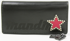 ウルフズヘッド×M&M レザーウォレット