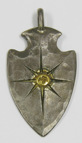 ゴローズ(goro’s) K18刻印入りSV矢じり  鏃 ヤジリ