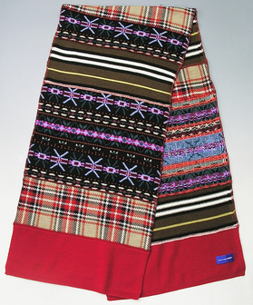 コムデギャルソンシャツ(COMME des GARCONS SHIRT) ドッキングマフラー