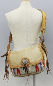 ラッキージョン（LUCKYJOHN）×FREE&EASY （フリーアンドイージー）エルクレザーラグショルダーバッグ