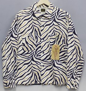 テンダーロイン（TENDERLOIN） T-CORDUROY SHT A（シャツ） ゼブラ柄