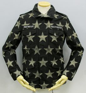ワコマリア（WACKO MARIA） スター柄 M-65 ミリタリージャケット