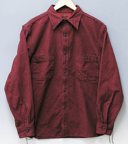 atlast&co 千鳥チェックネルシャツ アットラスト