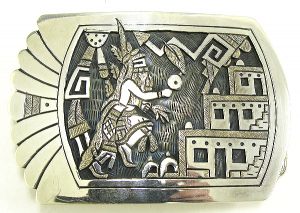 ホピ族 RONALD WADSWORTH（ロナルド・ワッズワース） シルバーベルトバックル