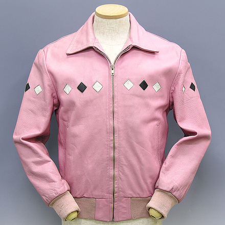 クリームソーダ レザーライダースジャケット