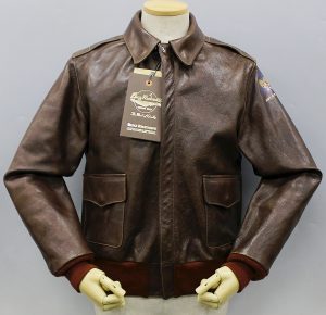 バズリクソンズ（BUZZ RICKSON’S ） A-2 赤リブ レッドシルク 2005年限定