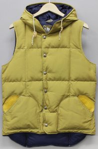 コリンボ（COLIMBO） バーリントンフラッツダウンベスト