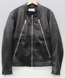 マルタンマルジェラ（Martin Margiela） ハの字ライダース ジャケット