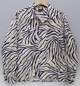 テンダーロイン（TENDERLOIN） T-PRINT FLANNEL SHT ZEBRA