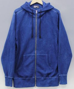 ループウィラー（LOOPWHEELER） 限定 あおもり藍 パーカー