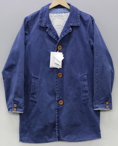 visvim 14ss MIES COAT BLUE ステンカラーコート