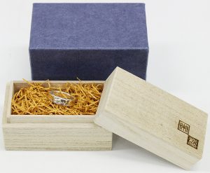 市松（イチマツ） 14K×シルバー 5mmリング