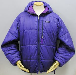 パタゴニア（PATAGONIA） ダスパーカ コバルト×ブライトパープル