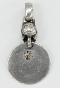 STOP LIGHT K18 Turquoise Skull metal 2