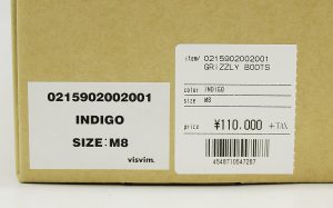 visvim ICT GRIZZLY BOOTS INDIGO2