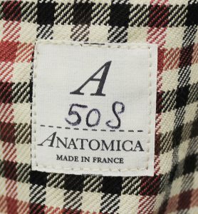 ANATOMICA CAVALIERE Check jacket 2