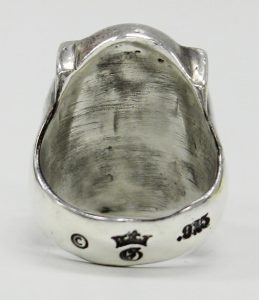 GABOR G&Crown raised de shield ring 3
