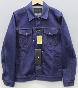 ウノピゥウノウグァーレトレ×ラングラー(1piu1uguale3×Wrangler) 海島綿 デニムジャケット