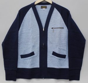 アットラスト(AtLast&Co) 2トーンジップカーディガン