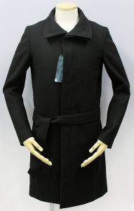アタッチメント(ATTACHMENT) ダブルサージメルトンスタンドカラーコート(W.SAGE OF SCALE MELTON STAND COLLAR COAT)