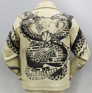 アヴィレックス(AVIREX) ハンドペイントジャケット DRAGON vs SNAKE