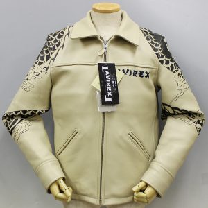 AVIREX HANDPAINT JKT DRAGON vs SNAKE2