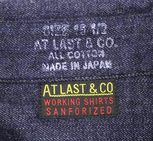 AtLast&Co 13AW デニムシャツ2