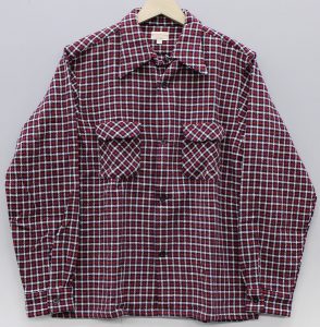 アットラスト(AtLast&Co) 14AW wool plaid shirt
