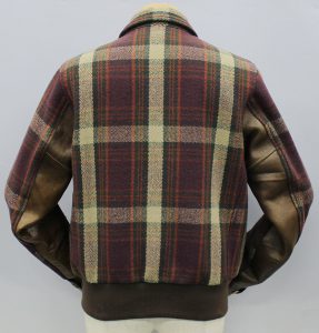 DUCKDIGGER Wool×Horse Leather Combi Sports Jacket2