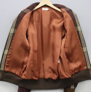 DUCKDIGGER Wool×Horse Leather Combi Sports Jacket3