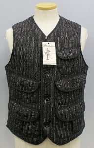 フリーホイーラーズ(FORESTY BUBO by FREEWHEELERS) グレイズハーバー ビーチクロスベスト(GRAYS HARBOR VEST)