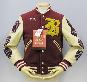 ジョーマッコイ(JOE McCOY) レターマン ジャケット バーリントン (LETTERMAN JACKET BURLINGTON)