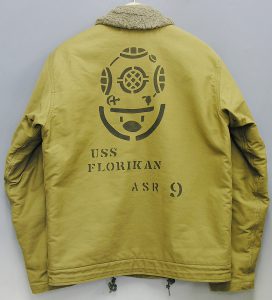 バズリクソンズ(BUZZ RICKSON’S) N-1 DECK JACKET BR12635 USS FLORIKAN