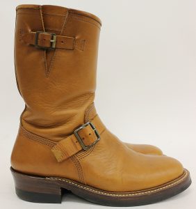 JOHN LOFGREN × MUSHMANS ENGINEER BOOTS BADALASSI LEATHER2