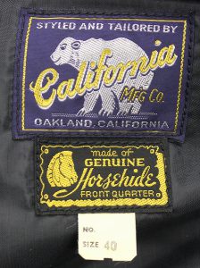 RAINBOW COUNTRY All Leather Racing Down Jacket BOMBER2