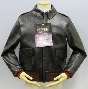 ザフュー(THE FEW) A-2 ラフウェア 赤リブ 23380 (A-2 ROUGHWEAR)