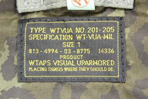 WTAPS 12AW MA-1-3