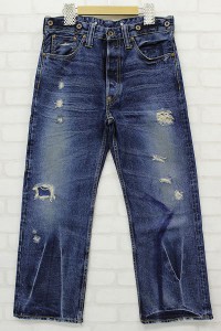 RRL (ダブルアールエル) ボルチモア クラッシュデニム ジーンズ