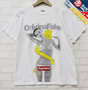 SupremeKAWS Original Fake Kate Moss Tee 代官山10周年記念オリジナルフェイク Tシャツ シュプリーム  ホワイト